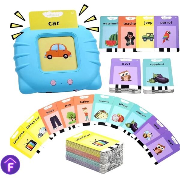 Lector de Tarjetas Interactivas (Español-Inglés)