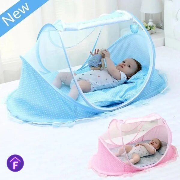 Cuna Portatil Mosquitero Plegable